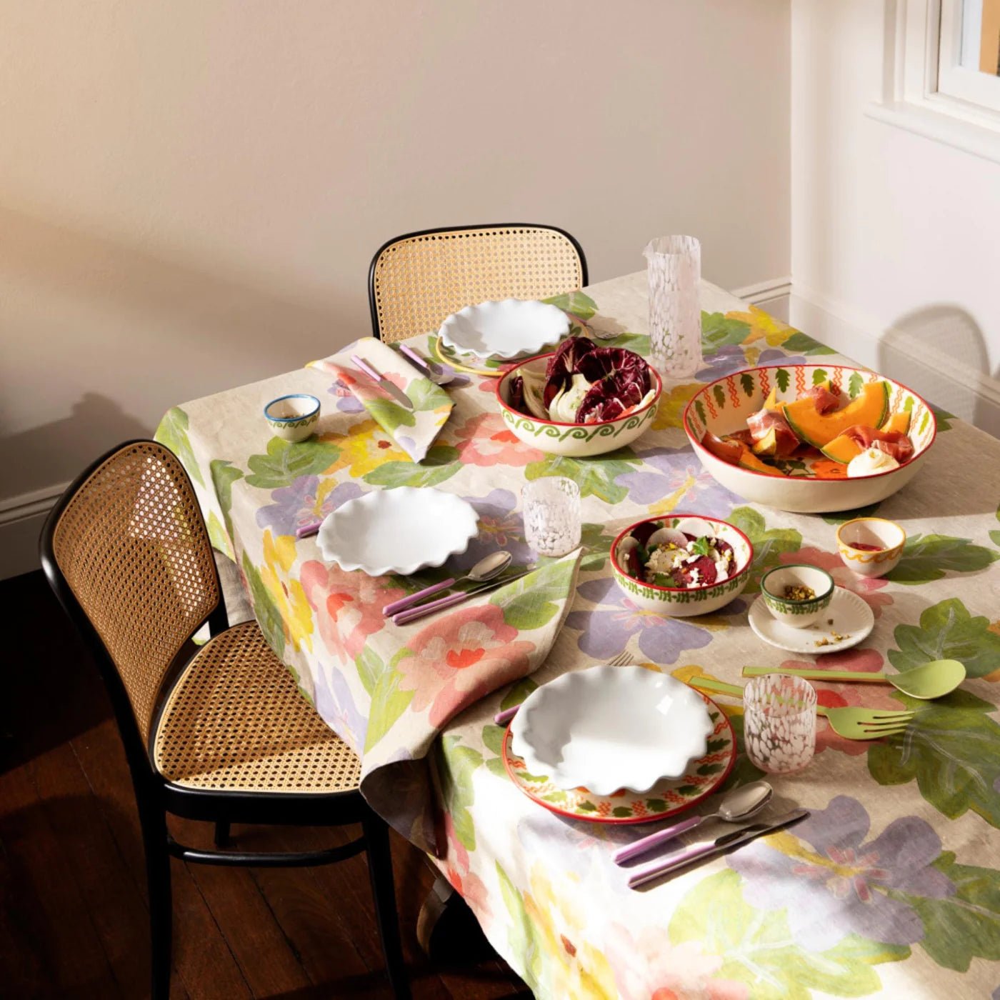 Bonnie &amp; Neil Moana Floral Tablecloth - The Flower Crate