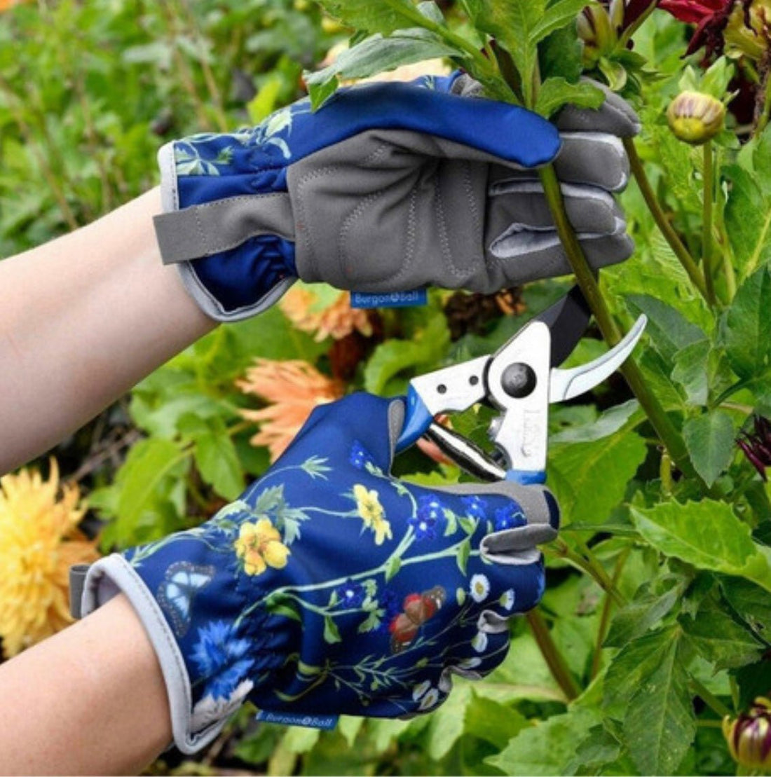 Burgon &amp; Ball British Meadow Gardening Gloves - The Flower Crate