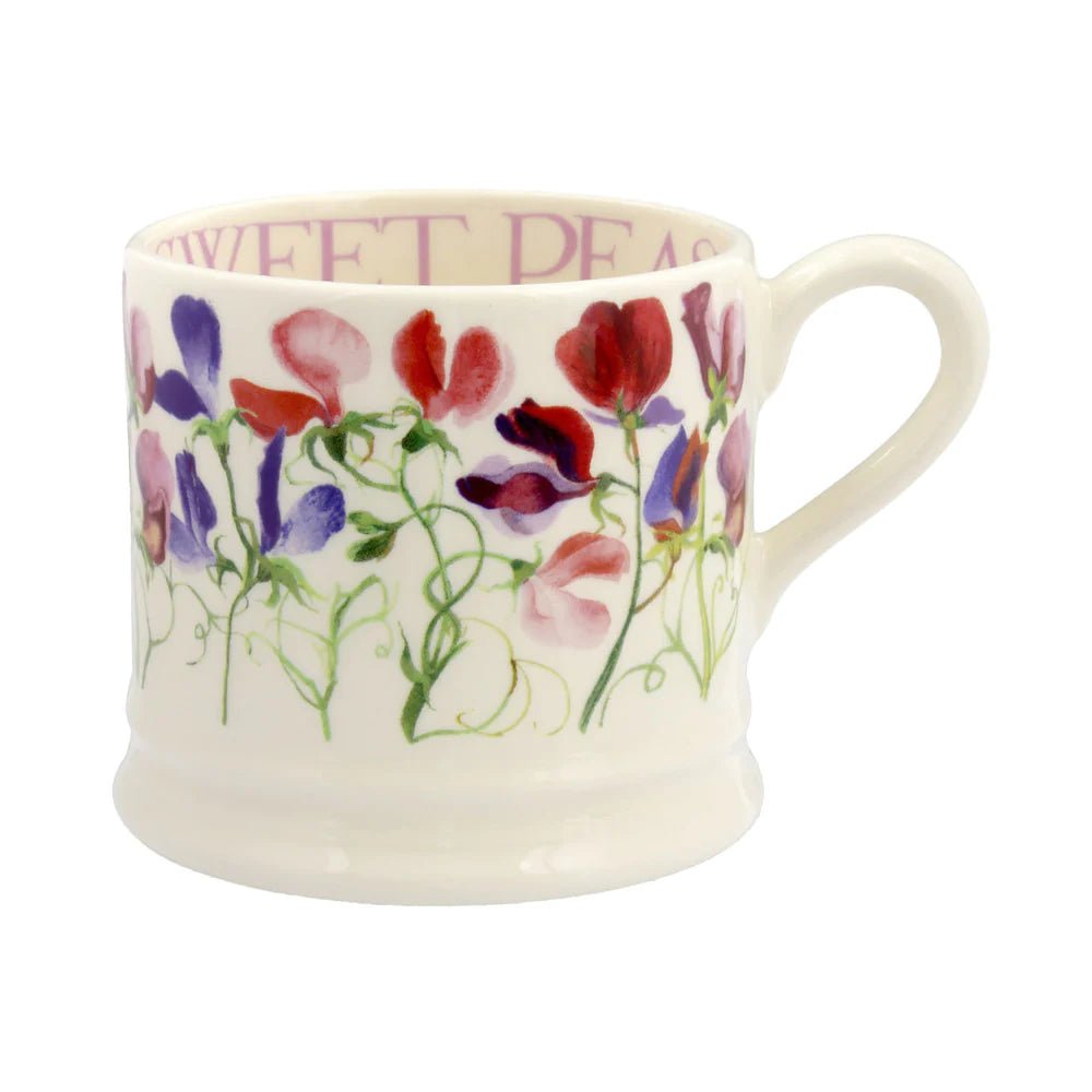 Emma Bridgewater - Sweet Peas Mug, Small - The Flower Crate