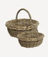 Grove Oval Harvest Basket - The Flower Crate