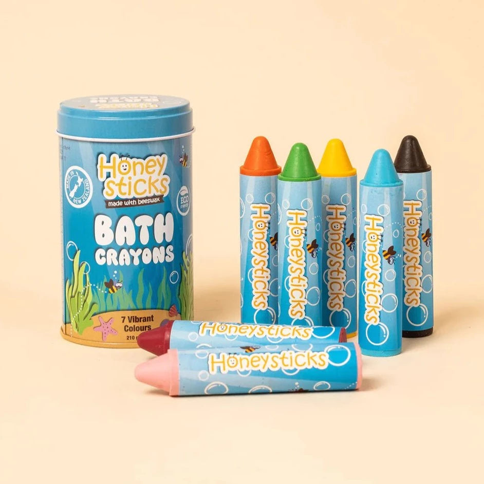 Honeysticks Bath Crayons, Beeswax Crayon