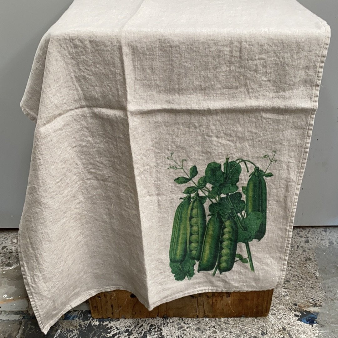 Italian Linen Tea Towel - The Flower Crate