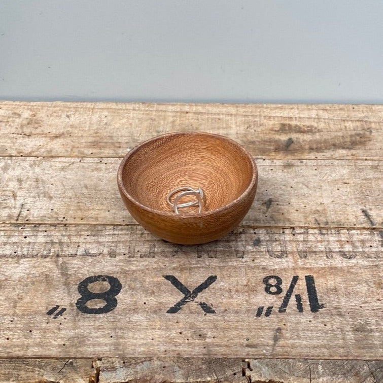 Mini Wooden Bowl - The Flower Crate