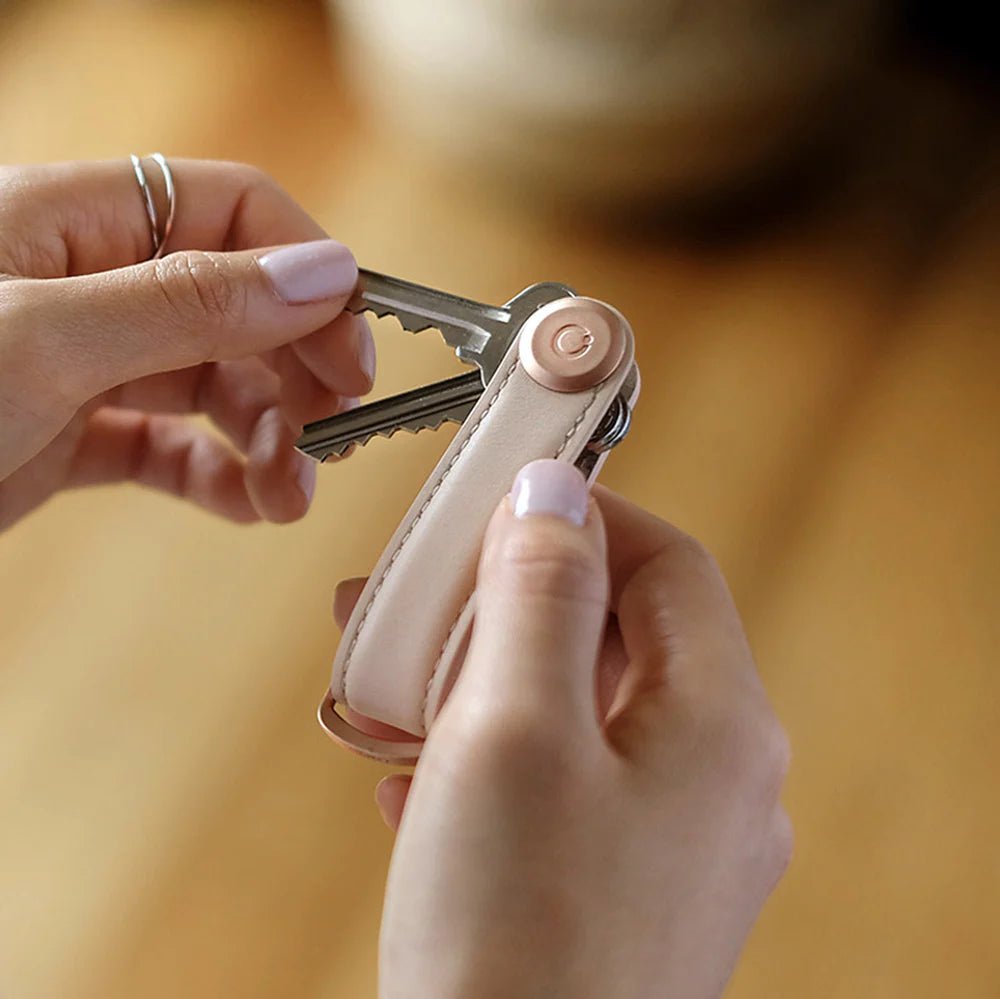 Orbitkey Leather Key Organiser - The Flower Crate