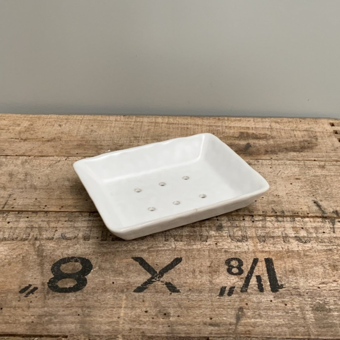 Porcelain Soap Dish - The Flower Crate