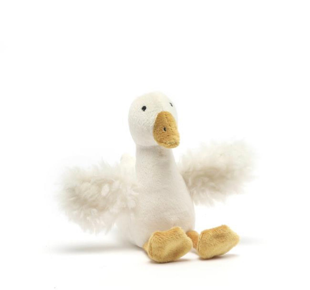 Snowy the Goose Rattle - The Flower Crate