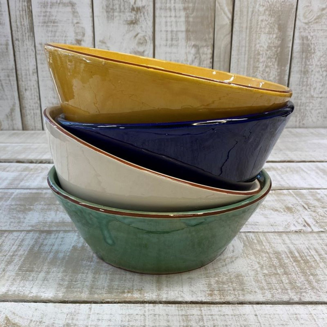 Spanish Terracotta Straight Side Bowl - The Flower Crate