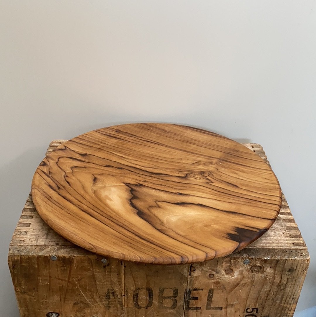 Teak Plates - The Flower Crate