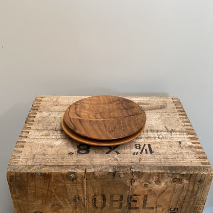 Teak Plates - The Flower Crate